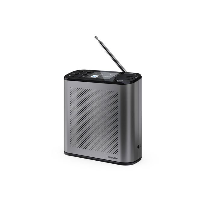 Radio numérique portable Sharp DR P530 GY DAB+/FM Bluetooth 5.3 Écran couleur