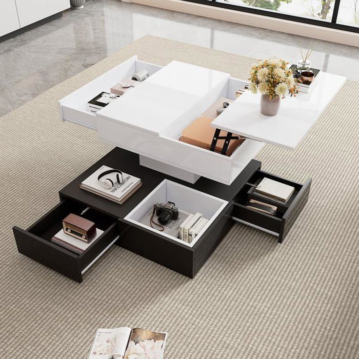 Table Basse Marron Miel 118x63x45 Cm Bois Massif De Pin - Table Basse Marron Miel 118x63x45 Cm Bois Massif De Pin Table Basse Meuble Salon Table Dappoint Bois Massif Table Ronde 83598808