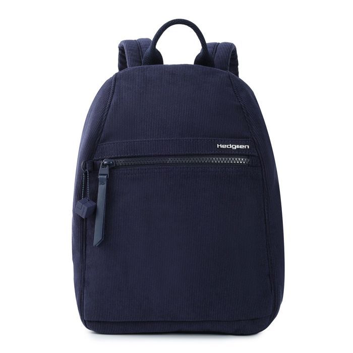 Hedgren Sac à dos de loisirs bleu foncé pour femme - Inner City Vogue Backpack Small RFID S Corduroy Peacoat Blue 322343 Hedgren Sac à dos de loisirs bleu foncé pour femme - Inner City Vogue Backpack Small RFID S Corduroy Peacoat Blue 322343
