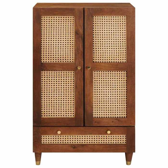 PROMOTION Buffet bahut/Armoire de salon - Commode - VENTE-FLASH - Meubles et étagères de rangement pour médias avec tiroir Marron
