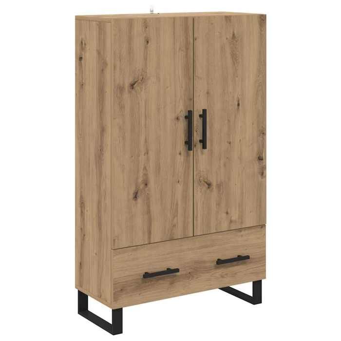 [3459527]Enfilade Meuble haut - Buffet de salonmeuble de rangement avec tiroir Chêne artisanal 695x30x115 cmPoids:29.77 Kg