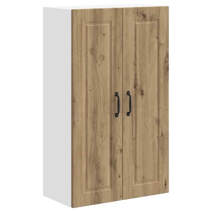 Sarazyj®Buffet de Cuisine KENNETH - Armoire Bas/Colonne/ Armoire de cuisine - avec porte Chêne artisanal 60x31x100cm - 857861