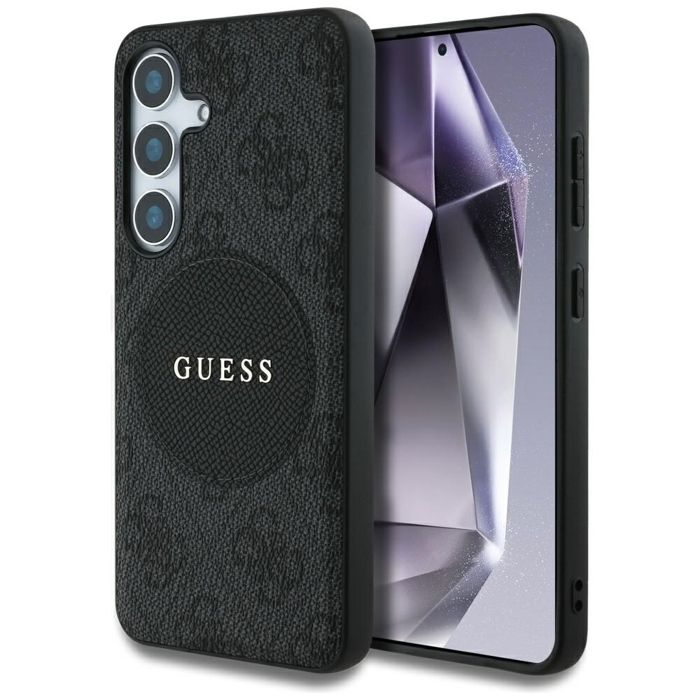 Étui Guess 4G Round Patch Classic Logo MagSafe pour Samsung Galaxy S25 Neuf - vue 4