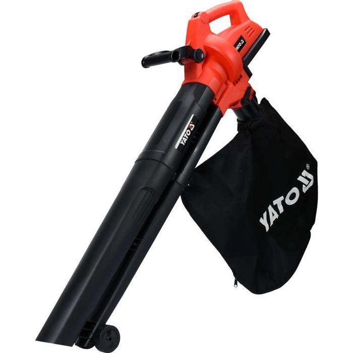 Souffleur et aspirateur à feuilles sans fil - Yato - 36V - 230 km/h - Compression 8:1 - 8m3/min - 6000-12000 tr/min