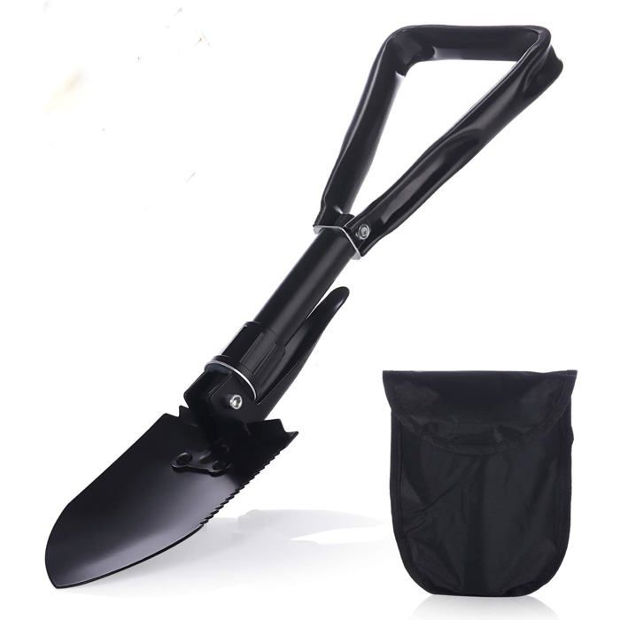 Pelle pliante multifonctionnelle – idéale pour le camping la randonnée le trekking la pêche et le jardinage
