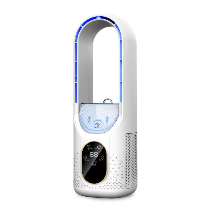 DAM Ventilateur sans pales Y088. Avec fonction de nébulisation 6 vitesses et minuteur jusquà 6 heures. Réservoir de 100 ml.