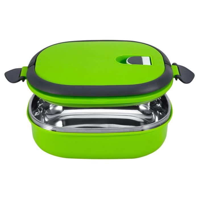 Wifehelper Boîte à Lunch Isotherme Acier Inoxydable 1 Étage - Récipient Alimentaire Thermique Chaud/Froid Pour Bureau, École, Enfants