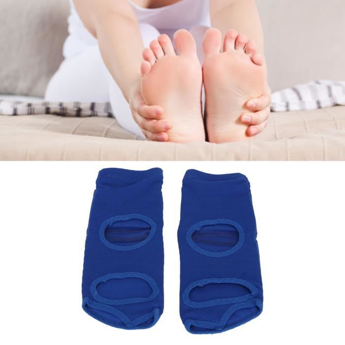 CHT Protège-pieds de boxe bleu Protège-pieds de boxe 2 pièces unisexe ...