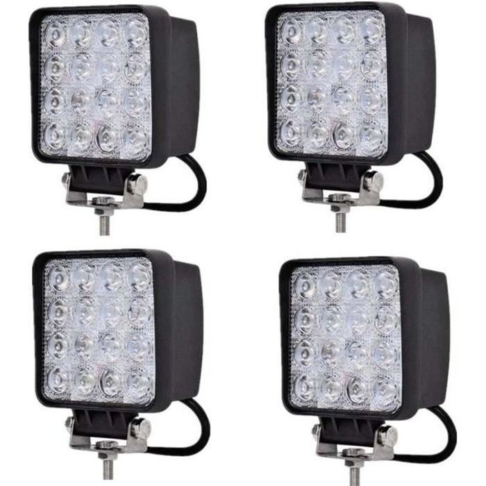 1X 18 LED 24V Rouge Bande Clair Barre Camion Cabine Intérieur 400MM