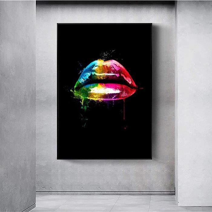 Femme Noire Africaine Graffiti Art Affiches Et Impressions Abstrait