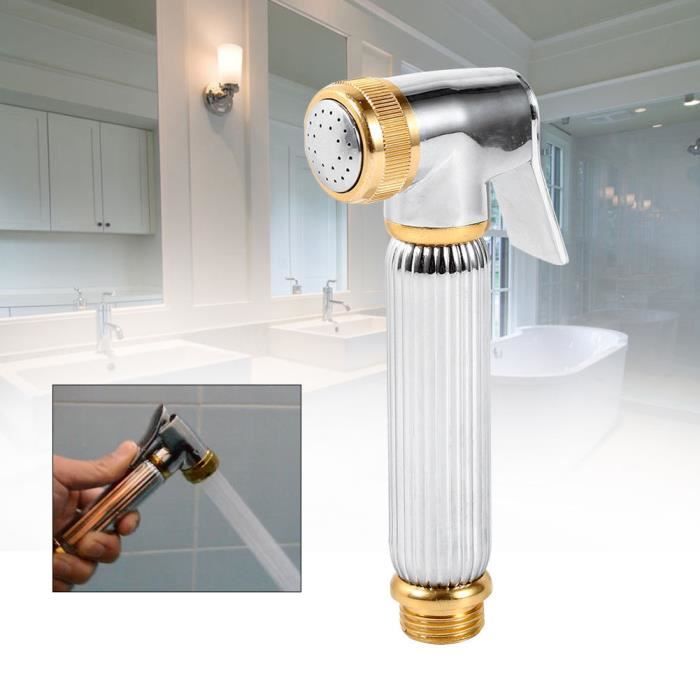 Pommeau de douche Buse Main-Tenue Bain - WC Douche Porte-tuyau Tête Pulvérisateur Bidet