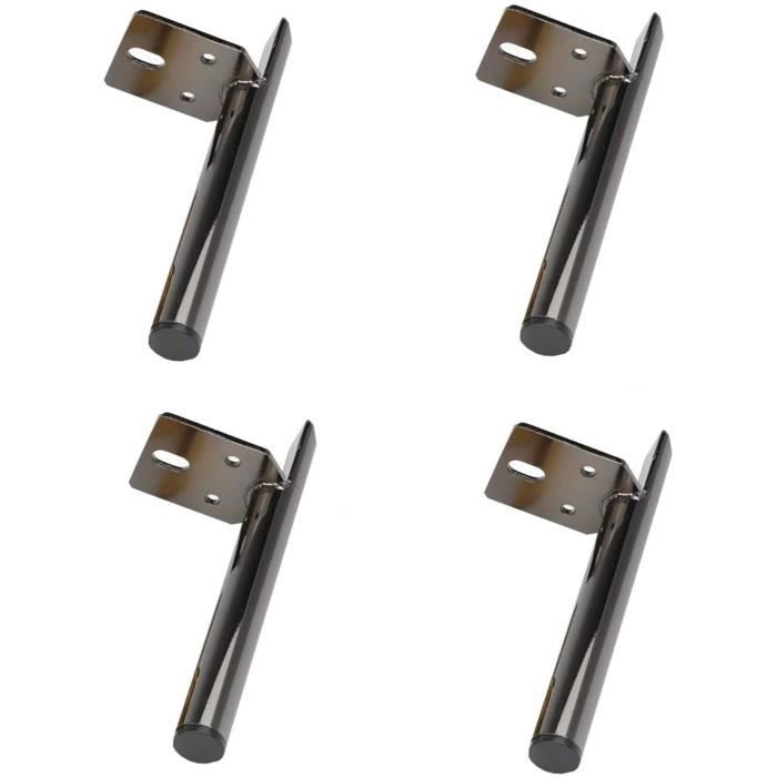 Lot De 4 Pieds De Rechange Pour Tables De Travail WM225, WM425, MM003 - Pièce Originale 242394-00 - En Plastique Noir