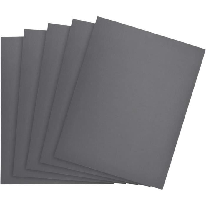 Fit For The Job Lot de 11 pcs pour ponçage – 3 feuilles grains fins, 4