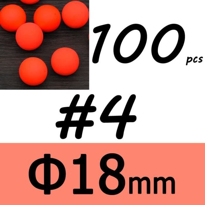 POPETPOP - Perles De Pêche En ABS Argenté - Lot De 300 - Pour Attacher Des Mouches, Fabriquer Des Leurres Et Customiser Vos Lignes - 7