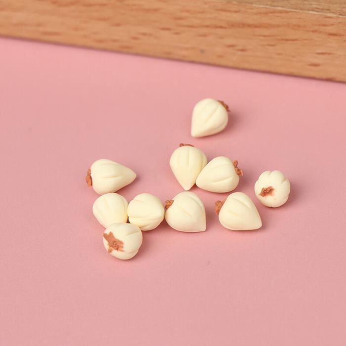 Xbessc 28 Pièces Mini Nourriture Jouet 1/12 - Accessoires Résine Pour Maison De Poupée