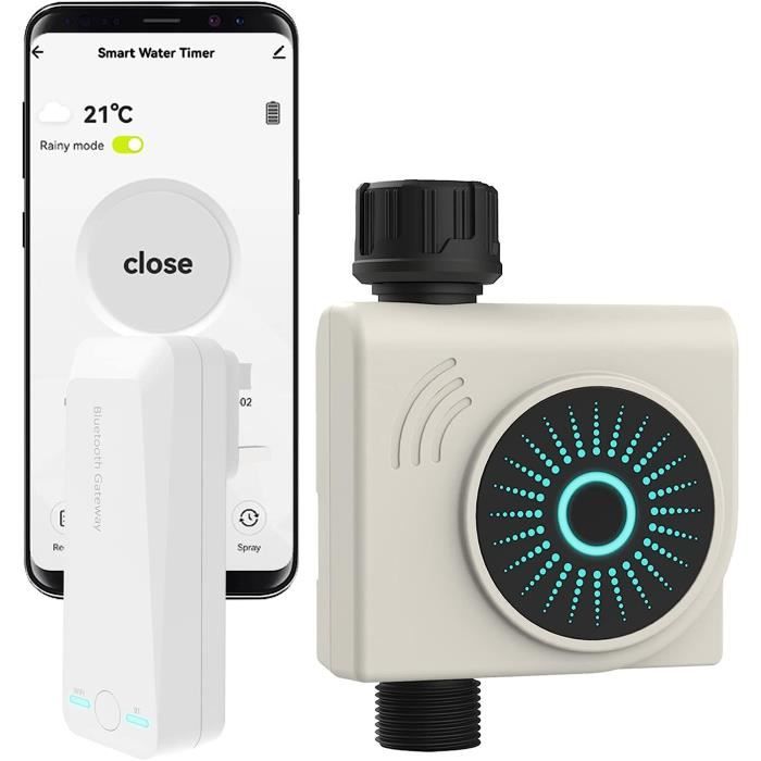 LinkTap G1S - Minuteur Arrosage Automatique Connecté Avec Gateway - Gestion Par App