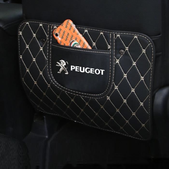 Pour Peugeot - Protection de dossier de siège de voiture, Polymères anti-rika pour KIT 206 207 208 301 307 30