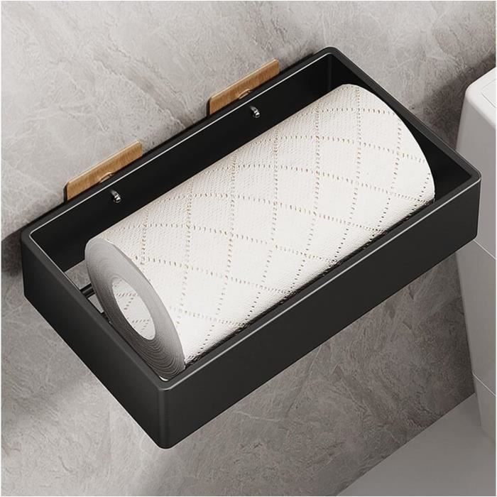 JOMOLA Porte Papier Toilette Mural à Ventouse En Acier