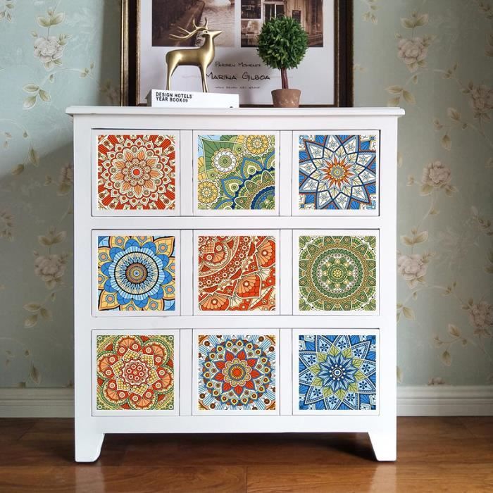 Credence Adhesive Pour Cuisine 15X15 Orange Stickers Cuisine Stickers