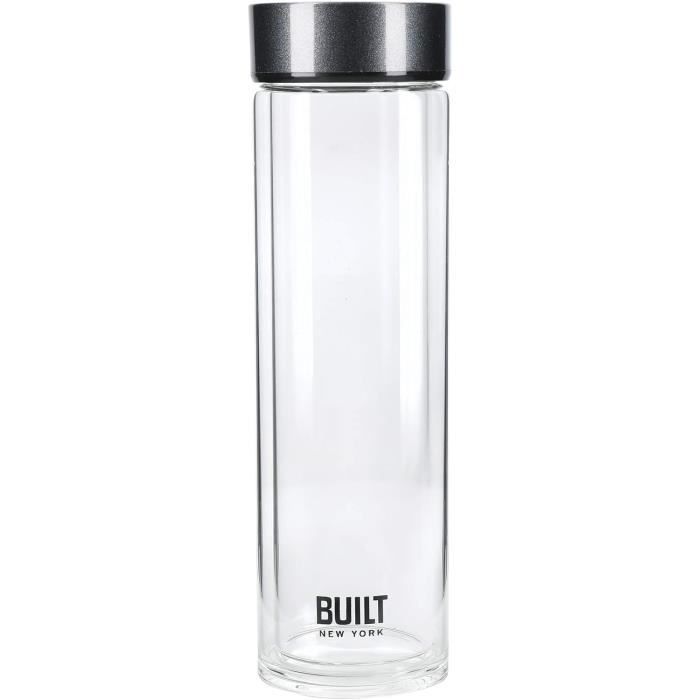 Gourde En Verre - Bouteille D'Eau En Verre Borosilicate Sans Bpa De 500