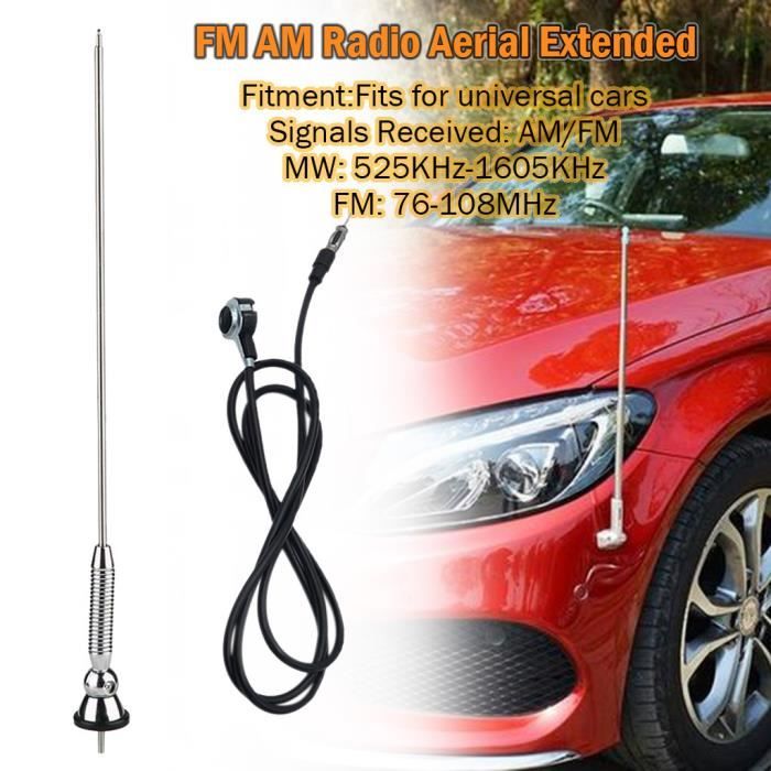 HYUNDAI i-30 Qualité Voiture Antenne Antenne Radio AM//FM Toit Mât 55 cm Abeille