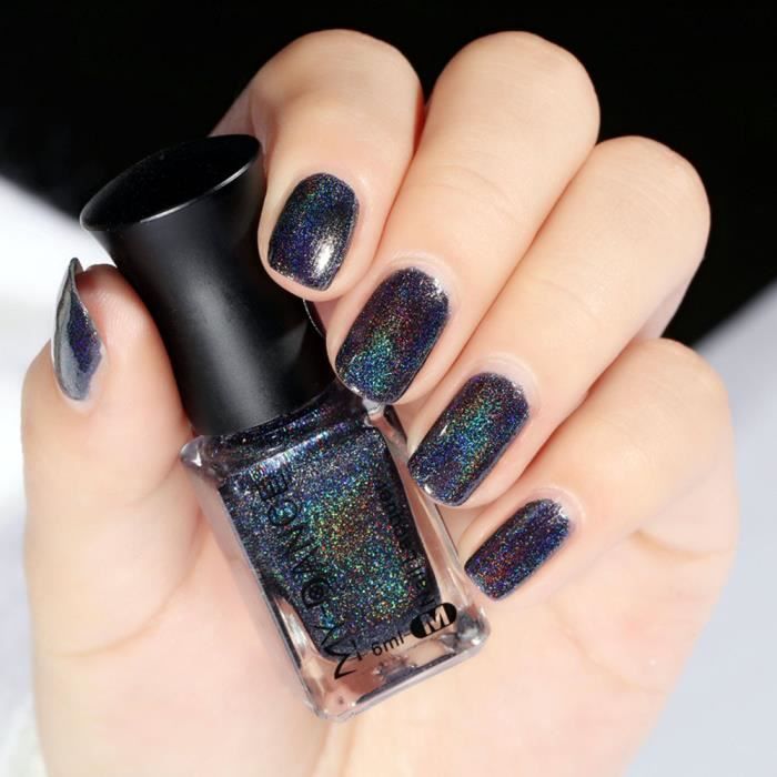 Vernis A Ongle Argente Paillette Achat Vente Pas Cher