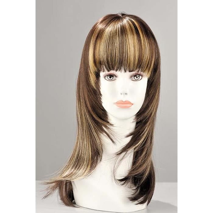 perruque blonde meche
