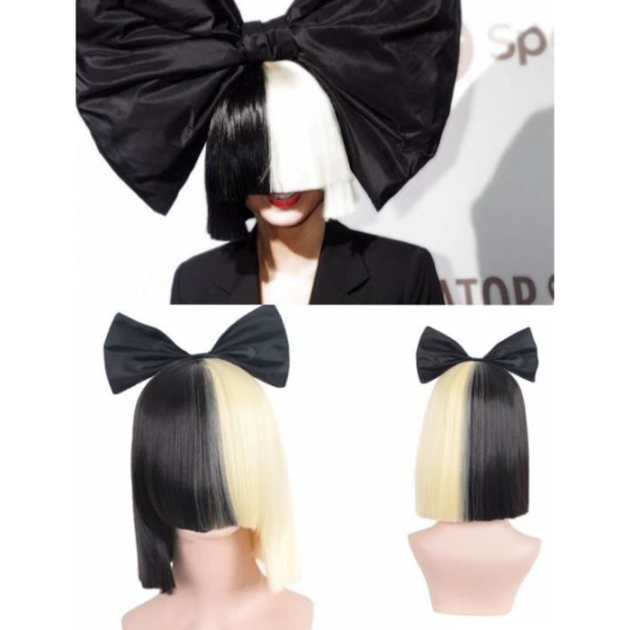 perruque blonde sia
