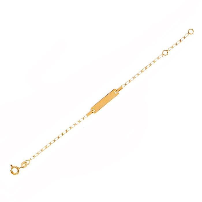Jouailla - Bracelet identité or 375-1000e - Bébé