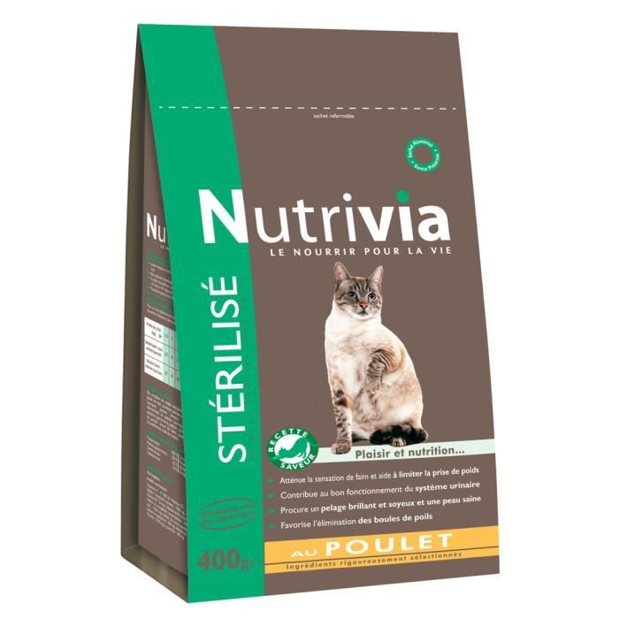 Nutrivia Croquettes Au Poulet Pour Chat Sterilise 400g Achat Vente Croquettes Nutrivia Croquettes Au Cdiscount Nutrivia Croquettes Au Poulet Pour Chat Sterilise 400g Achat Vente Croquettes Nutrivia Croquettes Au Cdiscount