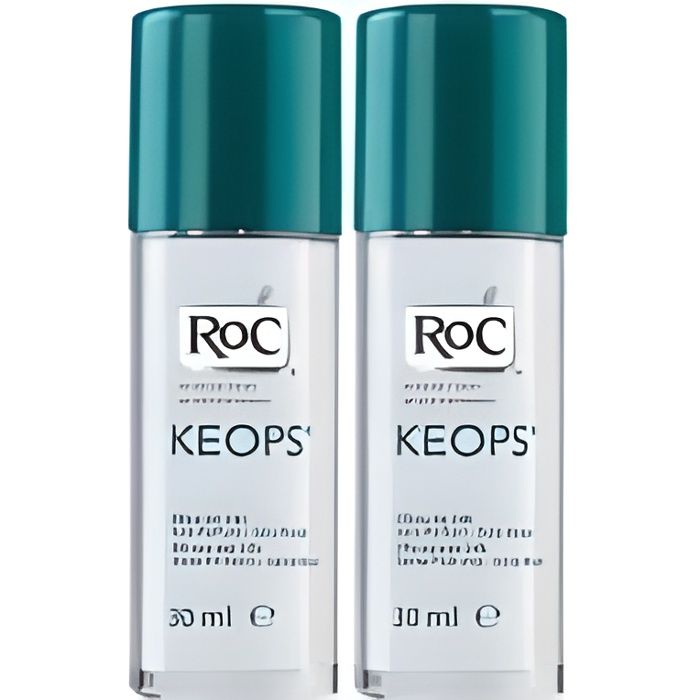RoC Keops Déodorant Roll On 48h Lot de 2 x 30ml Cdiscount Au quotidien