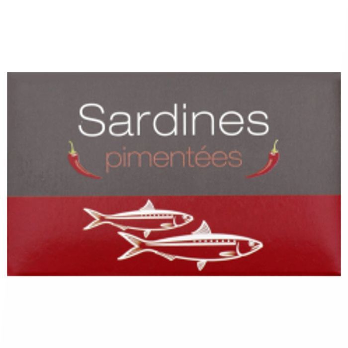 Sardines pimentées Maroc conserve 125g Cdiscount Au quotidien