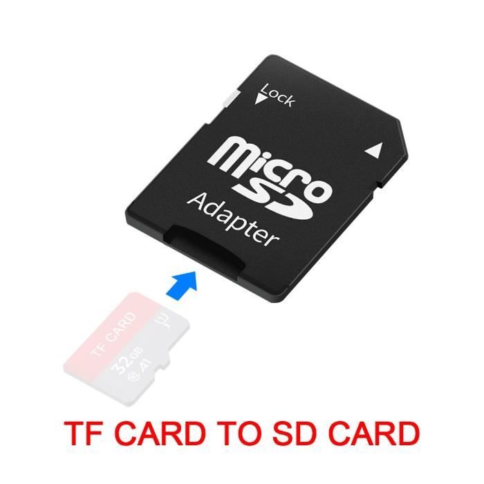 Adaptateur de convertisseur de lecteur de carte mémoire Micro SD