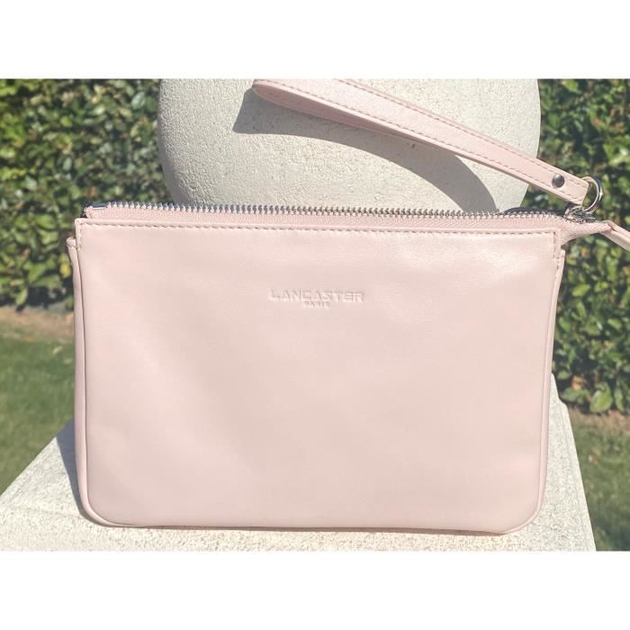 Pochette Lancaster 219 10 couleur Rose Cdiscount Bagagerie