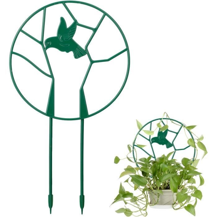 WESIEVYA Lot 4 Mini Plantes Grimpantes – Accessoires Jardin Maison Poupée 1:12 – Fleurs Roses Vignes – Diorama Décor