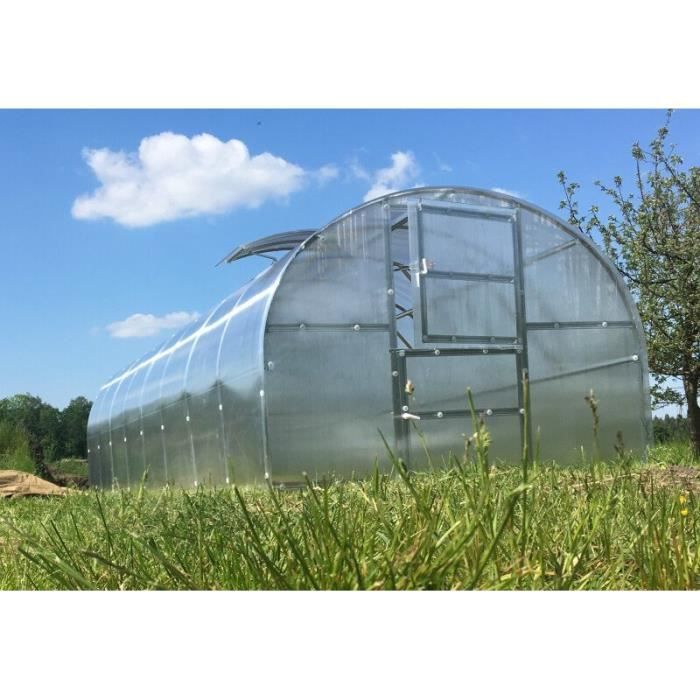 Greenhouse BALTIC LT 3x12m with 4mm polycarbonate coating Cdiscount