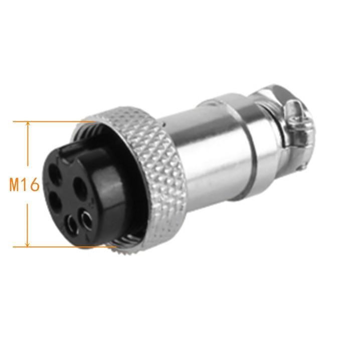 Rtengtunn Gx16 Butting Aviation Connecteur Mâle Fiche Femelle 2