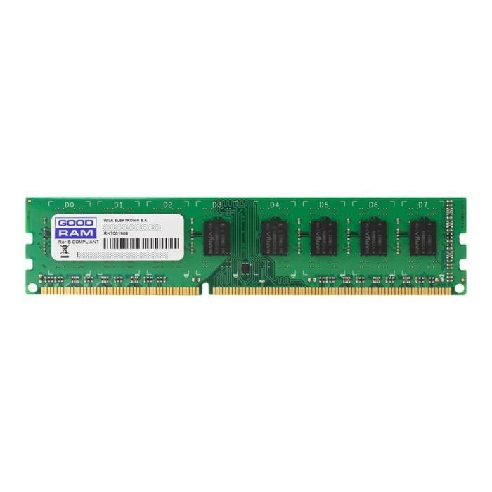 Goodram GR1600D3V64L118G module de mémoire 8 Go 1 x 8 Go DDR3 Neuf - vue 5