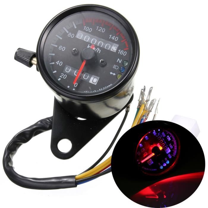 Couvercle Chromé De Compteur De Vitesse Pour Moto Kawasaki ER5 / ER500 - Protection Contre Les Rayures Et Le Soleil