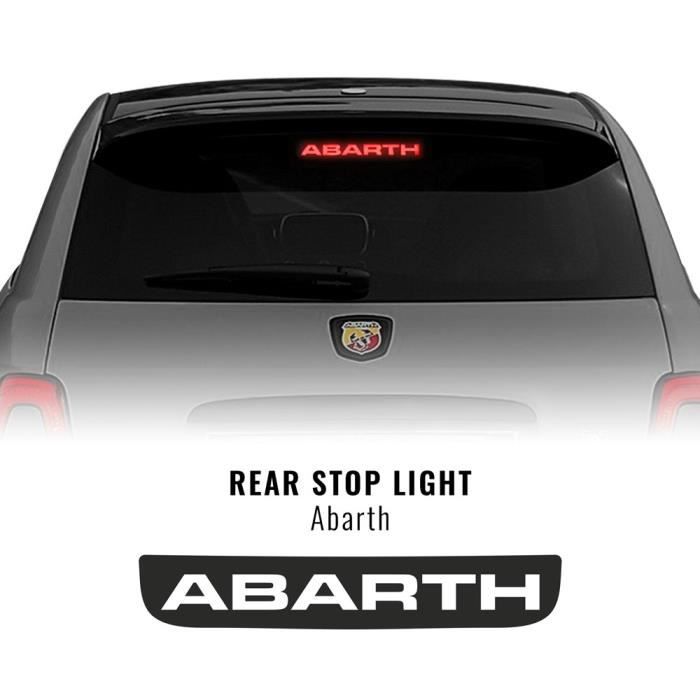 Autocollant Sticker Couverture Troisième Feu d'Arret, Abarth