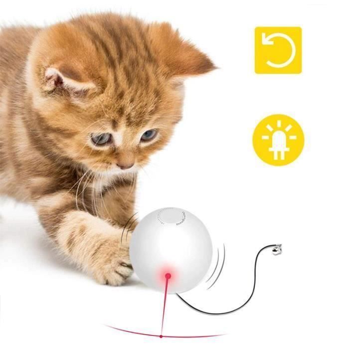 Wh Jouet Chat Interactif Intelligent Balle Rotative Automatique A 360 Degres Led Cdiscount Wh Jouet Chat Interactif Intelligent Balle Rotative Automatique A 360 Degres Led Cdiscount