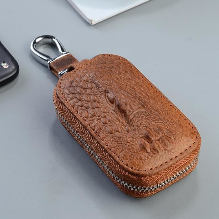 Un porte-clefs en cuir made in France, véritable bijou de sac