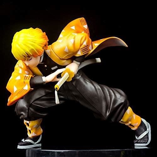 Démon Slayer Figure Agatsuma Zenitsu Tanjiro Version Modèle de Poupée Démon Slayer Figure Agatsuma Zenitsu Tanjiro Version Modèle de Poupée