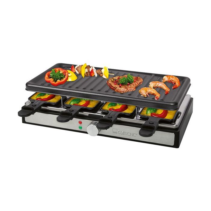 Raclette gril 8 personnes Clatronic RG 3757 - vue 2
