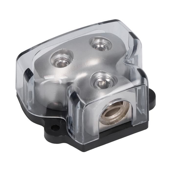 DIYEAH Distribution Alimentation Audio Voiture - Répartiteur Robuste Entrée Sortie Amplificateur