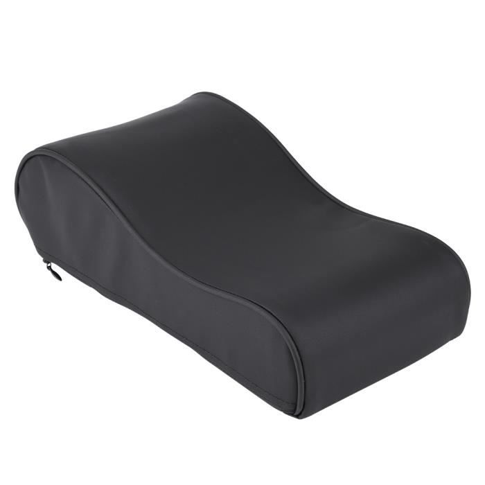 Coussin d'accoudoir en cuir ou tissu IDYL carré 46 x 52 cm