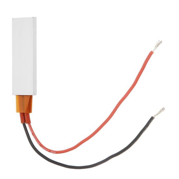 Élément Chauffant PTC En Céramique 50x28,5mm - Plaque Chauffante 220V/80W Avec Boîtier Aluminium Pour Climatiseur, Radiateur