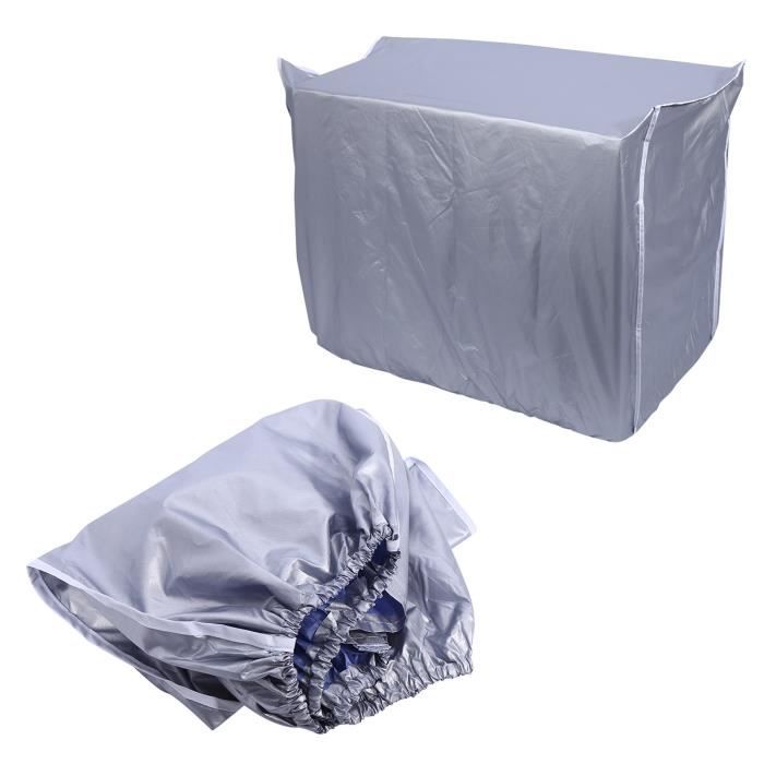 Sollbry Climatiseur Portable, Housse Anti-poussière pour climatiseur Mobile intérieur Protection étanche Parfait pour Les climatiseu Portables intérieurs, 40X46X75cm