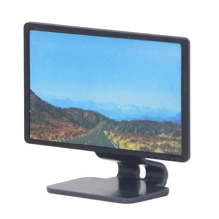 Miniature Maison De Poupée 1/12 – Télévision Et Meuble TV, Accessoire Déco Meuble TV Miniature Bois Plastique Miniature Maison De Poupée 1/12 – Télévision Et Meuble TV, Accessoire Déco Meuble TV Miniature Bois Plastique