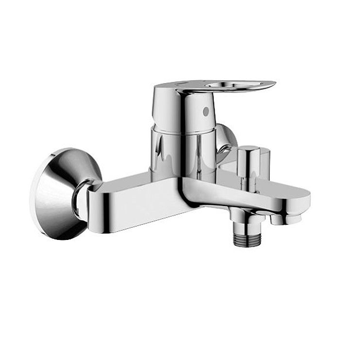 grohe mitigeur bain douche bauloop 23341000 montage mural inverseur bain douche automatique clapet anti retour economie d eau chrome cdiscount bricolage